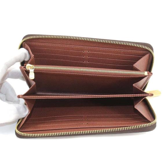 LOUIS VUITTON Monogram Zippy Wallet Round Zipper Long Brown M42616 - Picture 5 of 10